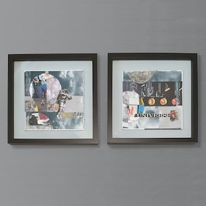 SAGAN - (2) 12&quot; x 12&quot; Schattenboxen