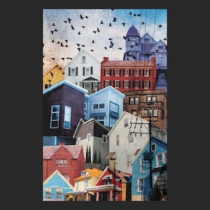 HOUSES of CLE -- 11” x 17” print