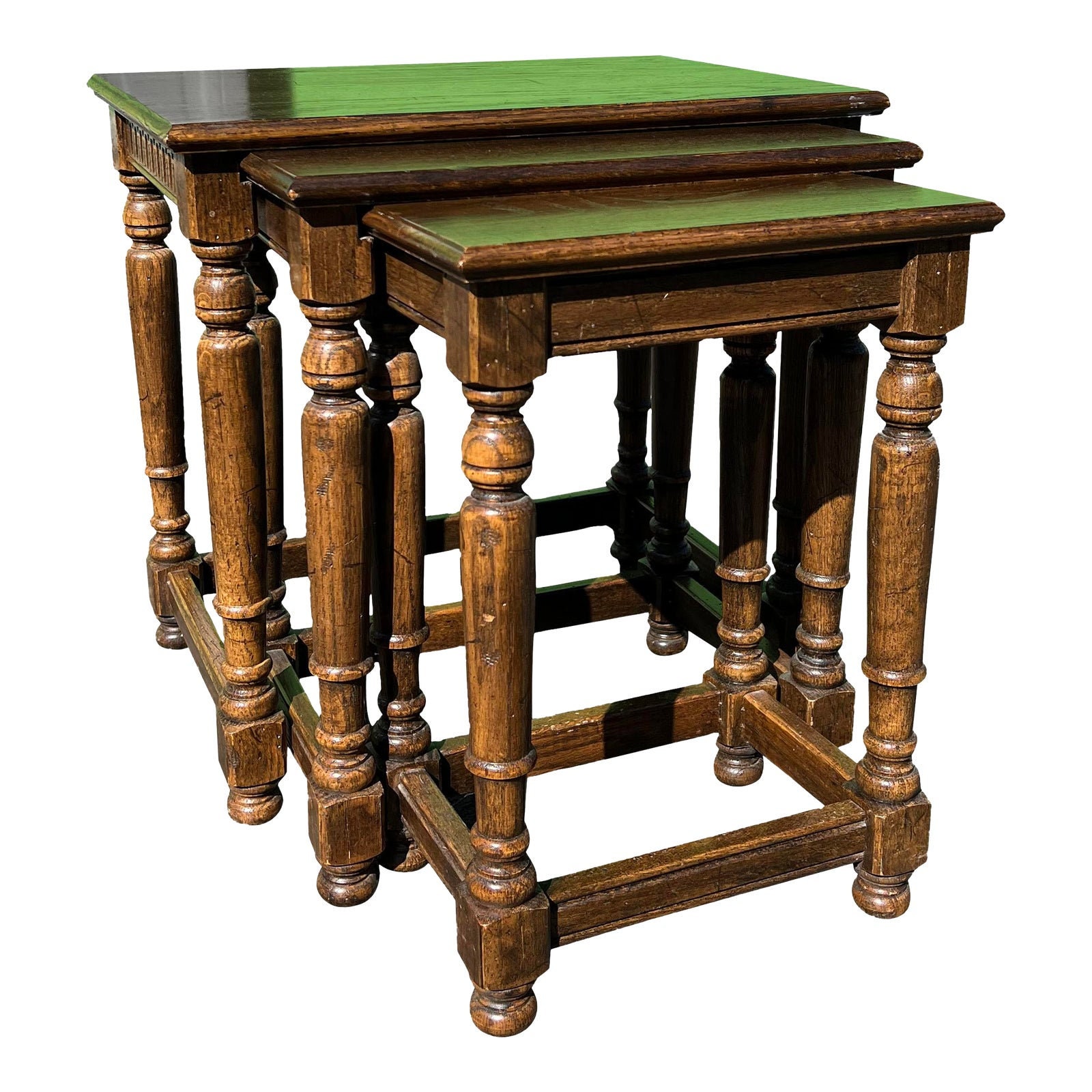 1970s Vintage Ethan Allen Nesting Tables Solid Wood Hideaway - Etsy