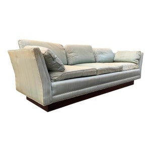 Suelo Modern Wood Sofa With Plinth Base 