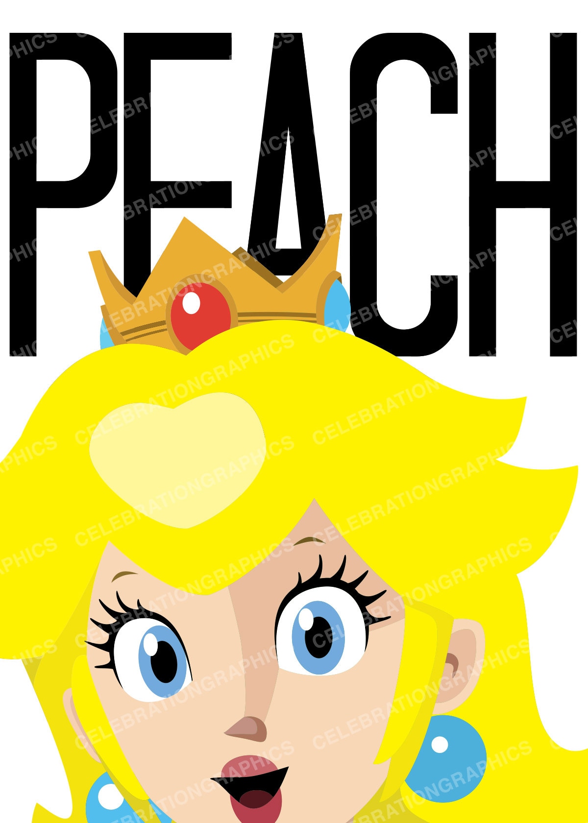 Princess Peach Printable Poster sold by F Nero | SKU 41151257 | Printerval