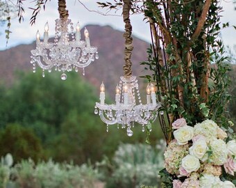 Wedding Chandelier Etsy