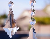 24 Acrylic Faceted Crystal Pendant Drops Hanging Ball Pendants Chandelier Parts Large Wedding Centerpieces Hanging Crystal Garlands Sparkly