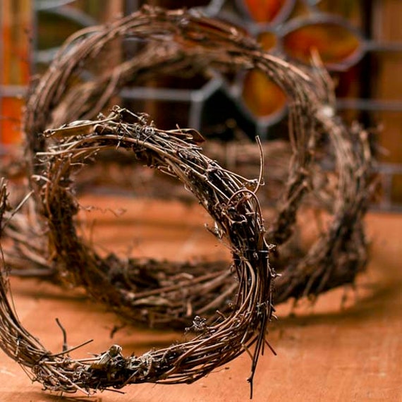 dried grape vine branches