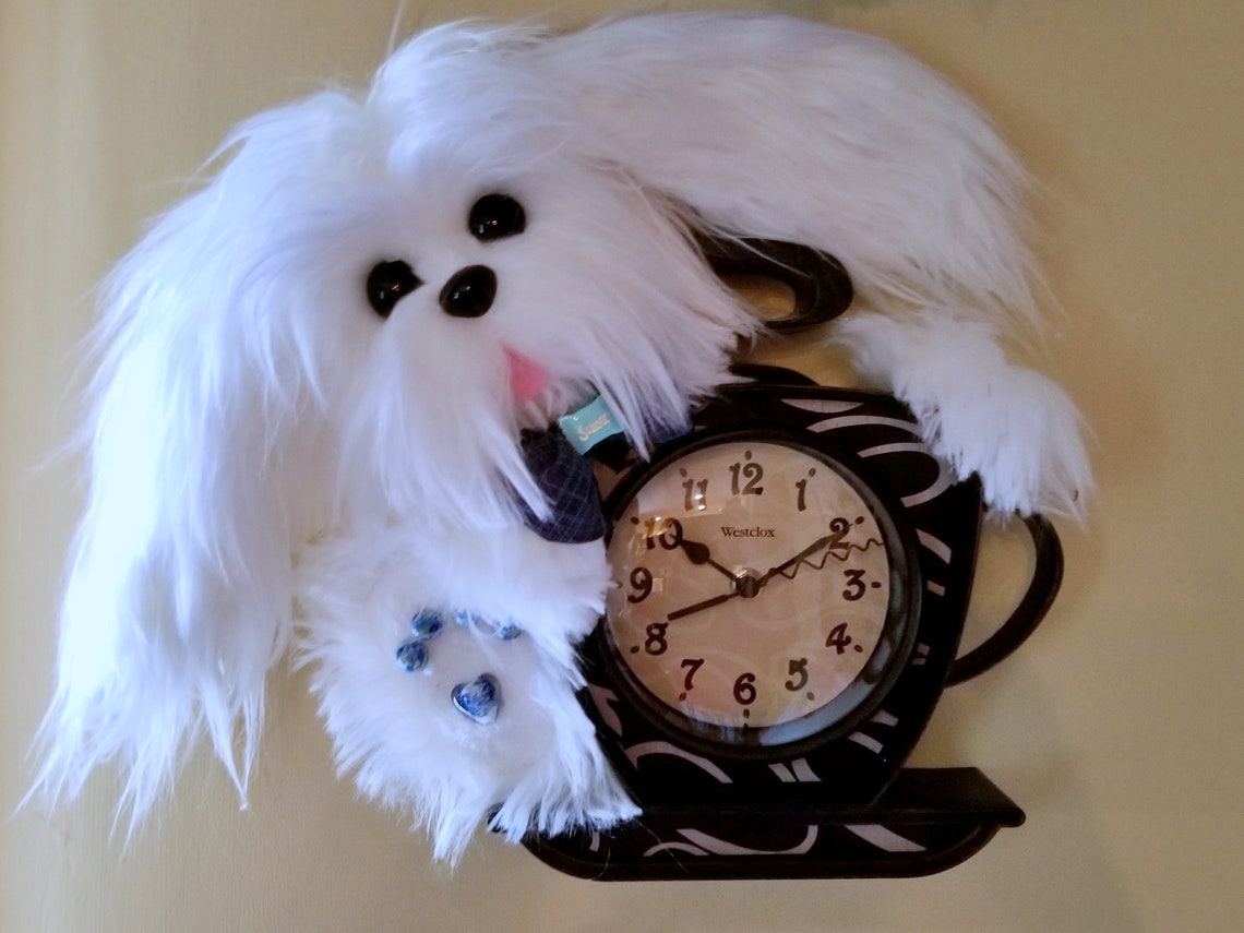 Customized Dog Custom Dog Clock Gift for Dog Lovers Etsy
