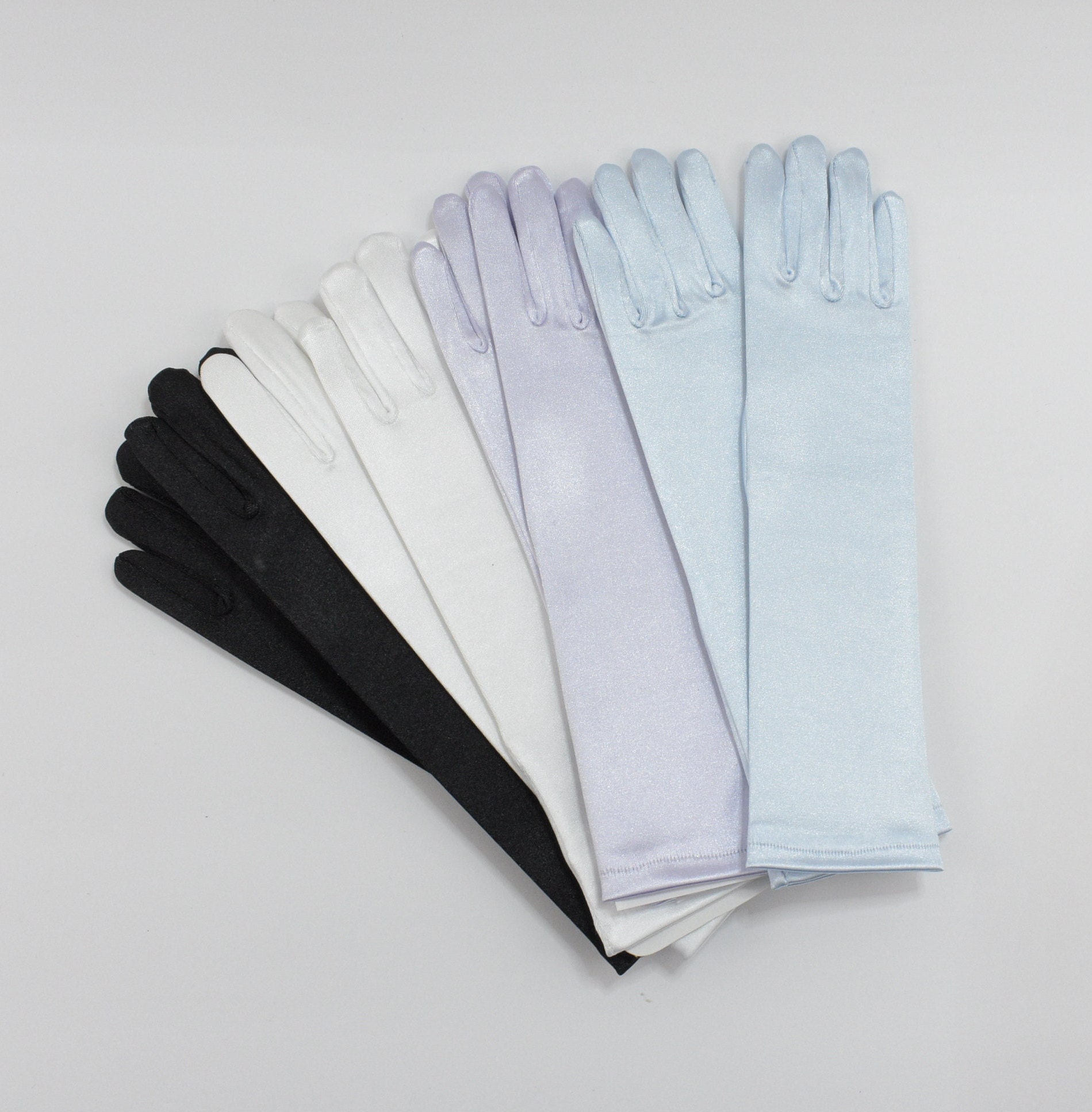 White Dress Gloves - Etsy