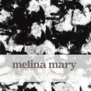 Tie Dye svartvitt monokromt mönster sömlöst upprepat mönster kakel för kommersiellt bruk