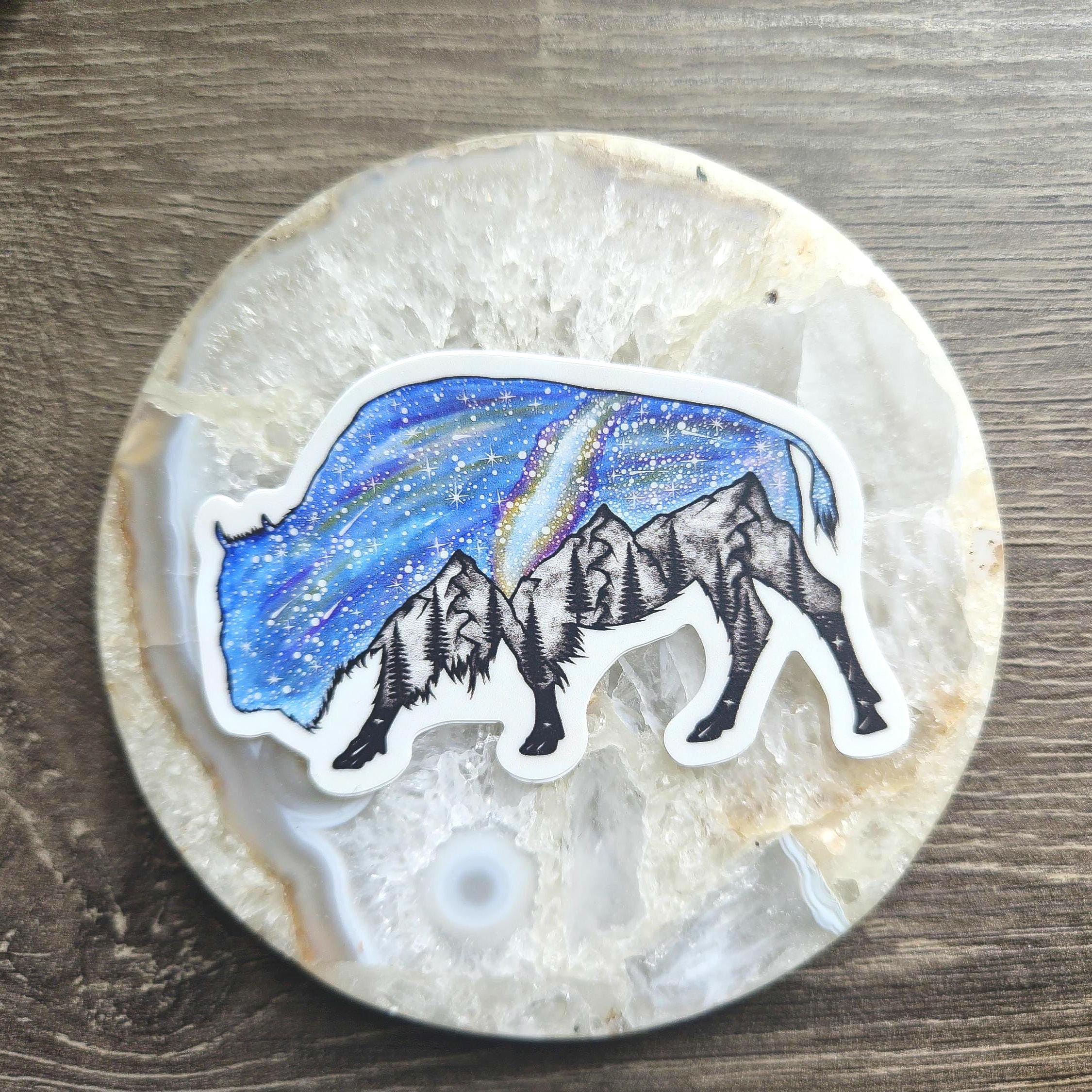 Buffalo Vinyl Sticker - Etsy