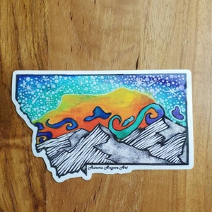 Montana Vinyl Sticker