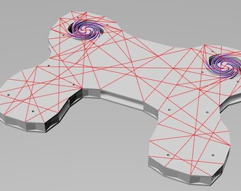 Laptop Cooler - DWG, STL, AI