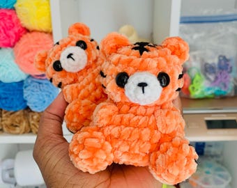 Crochet Tiger Plushie