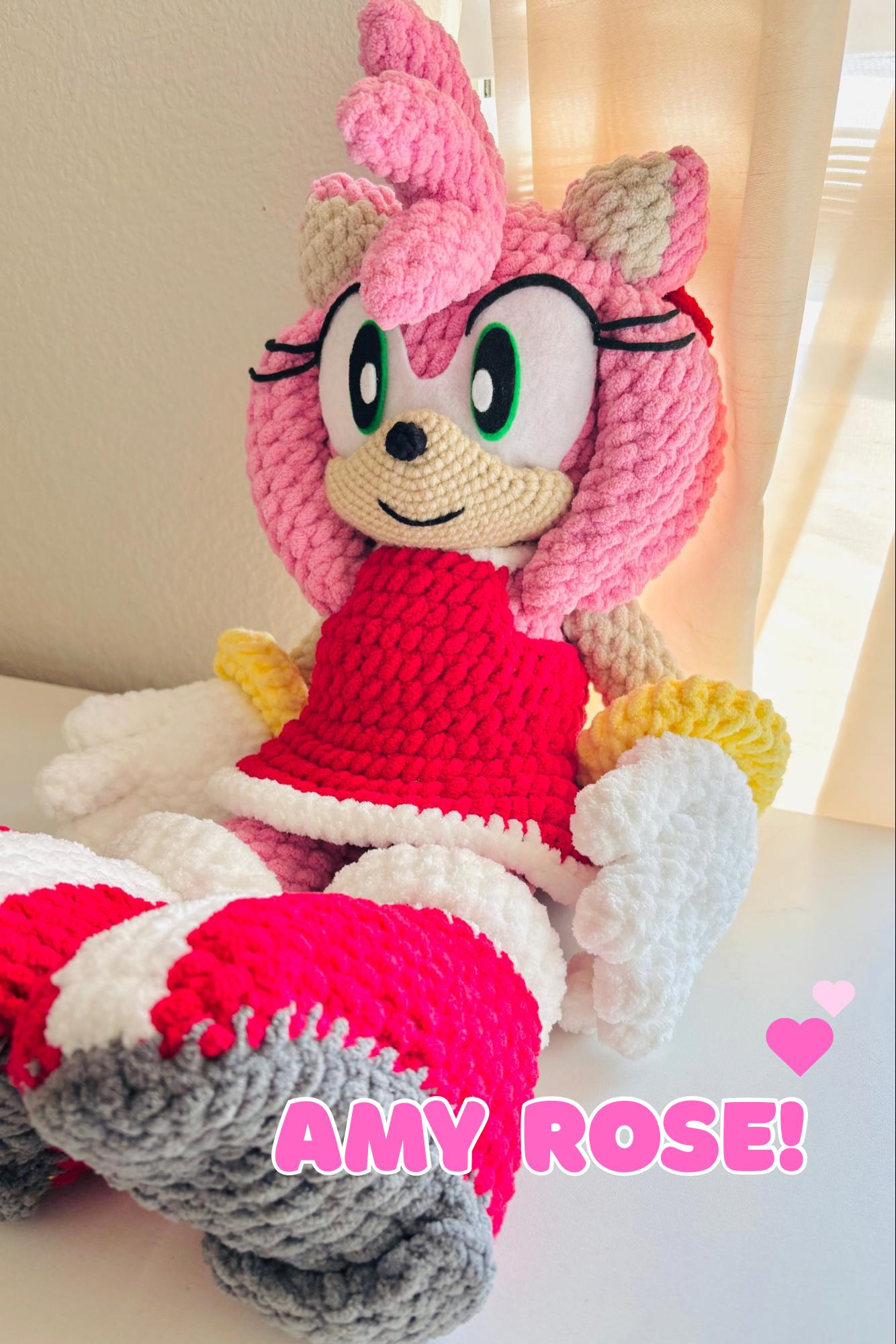 Sonic Amy Rose Toys - Etsy Sonic Amy Rose Toys - Etsy