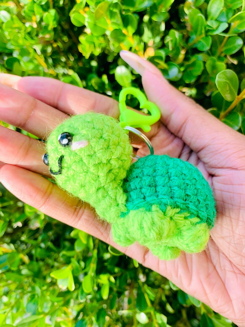 Tortoise Keychain Etsy