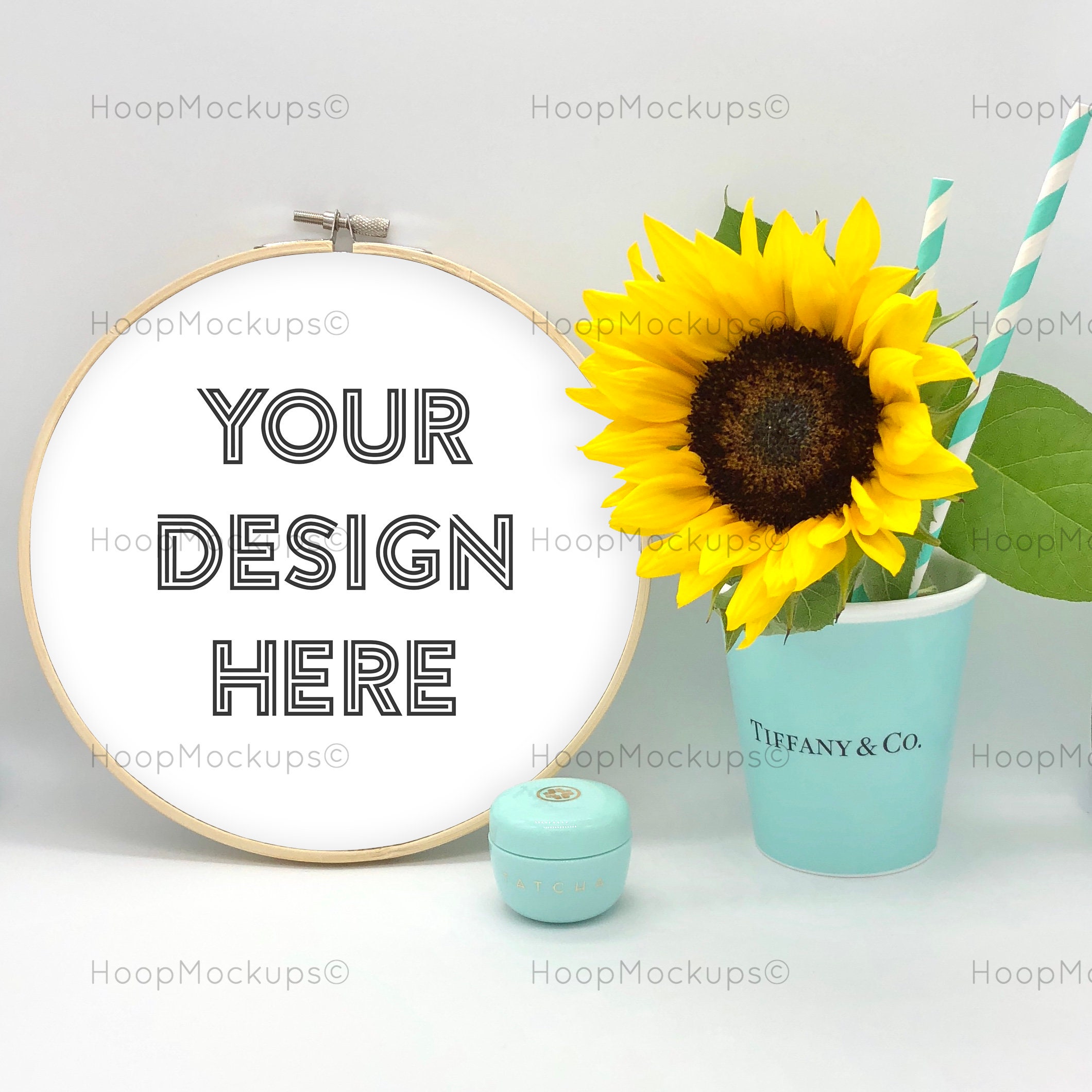 Download Embroidery Hoop Mockup Cross Stitch Pattern Frame Mockup Etsy