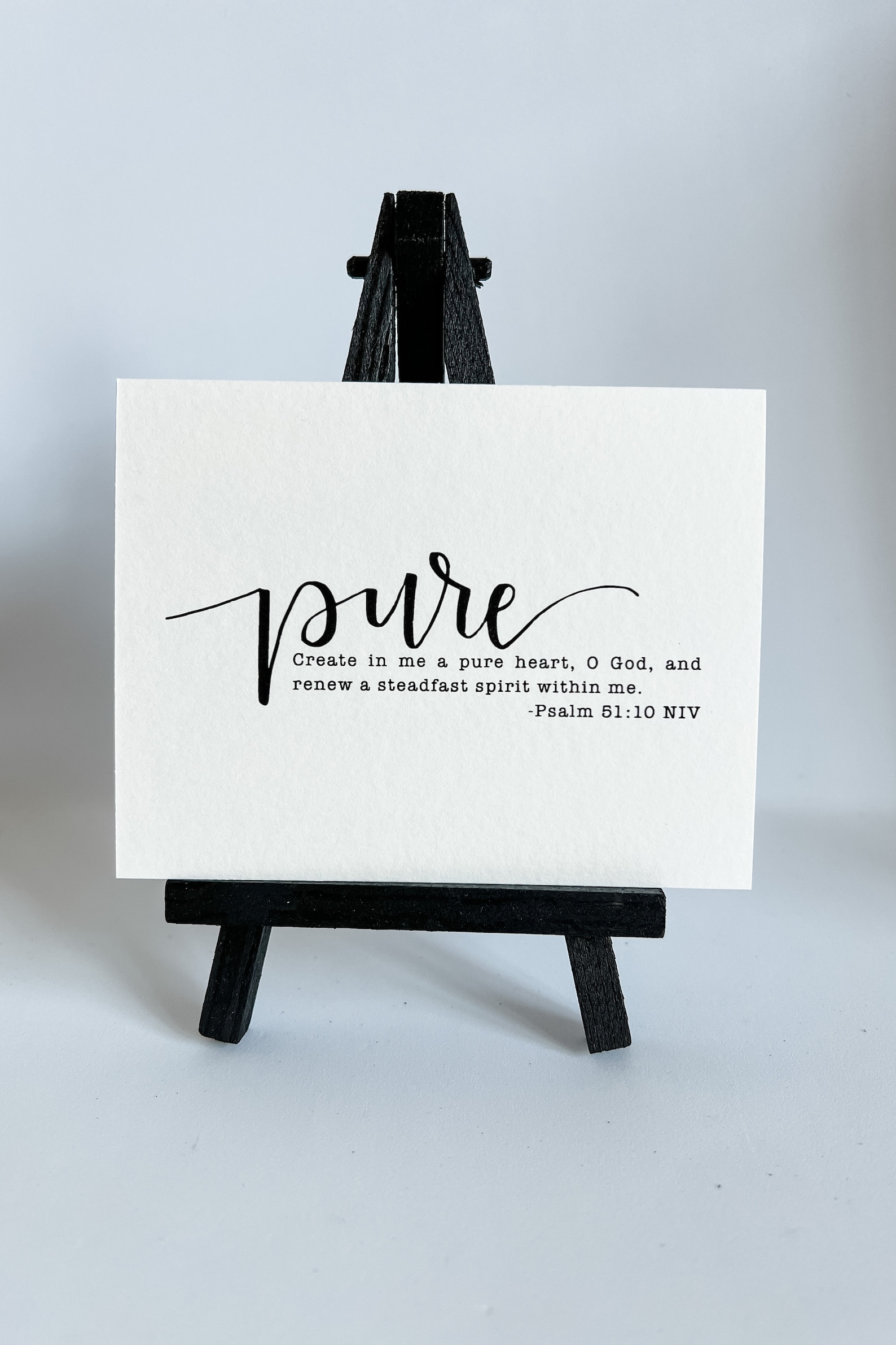 Scripture 7 Card Set, Includes 7 Scripture Inspired Prints and Small ...