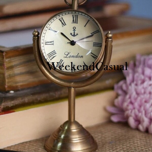 Desktop Retirement Clock Etsy