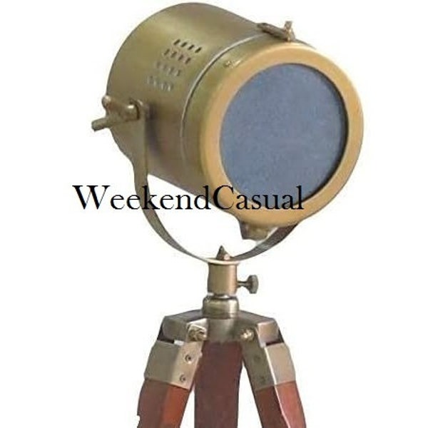 Industrial Tripod Lamp Search Light Home Decor Corner Lamps