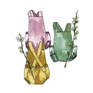 Cartes postales Barboteuses et eucalyptus