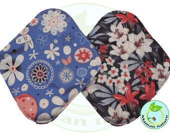 Bamboo charcoal reusable panty liner