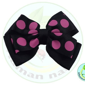 Bow Tie Hair Clip: The Chic and Timeless Accessory to Enhance All Hairstyles - Large Model