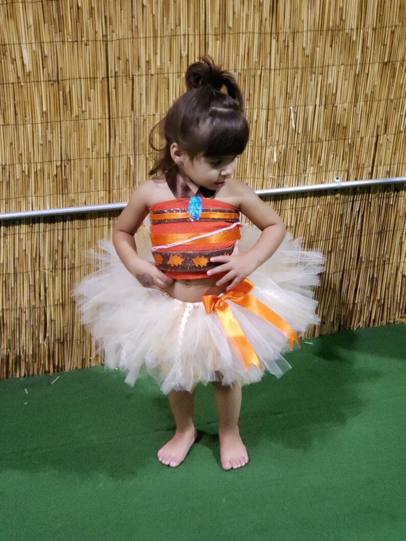 baby moana tutu dress