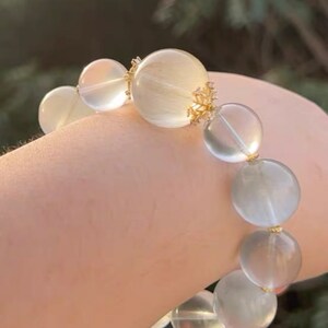 16/18mm Rare Genuine Natural Blue Rabbit Hair Rutilated Quartz - Etsy