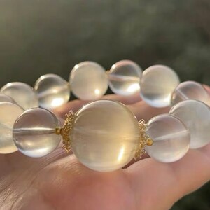 16/18mm Rare Genuine Natural Blue Rabbit Hair Rutilated Quartz - Etsy