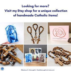 Jesus Christ Orthodox Icon Holy Card: Our Father Prayer Laminated Bookmark, Catholic Gift image 8