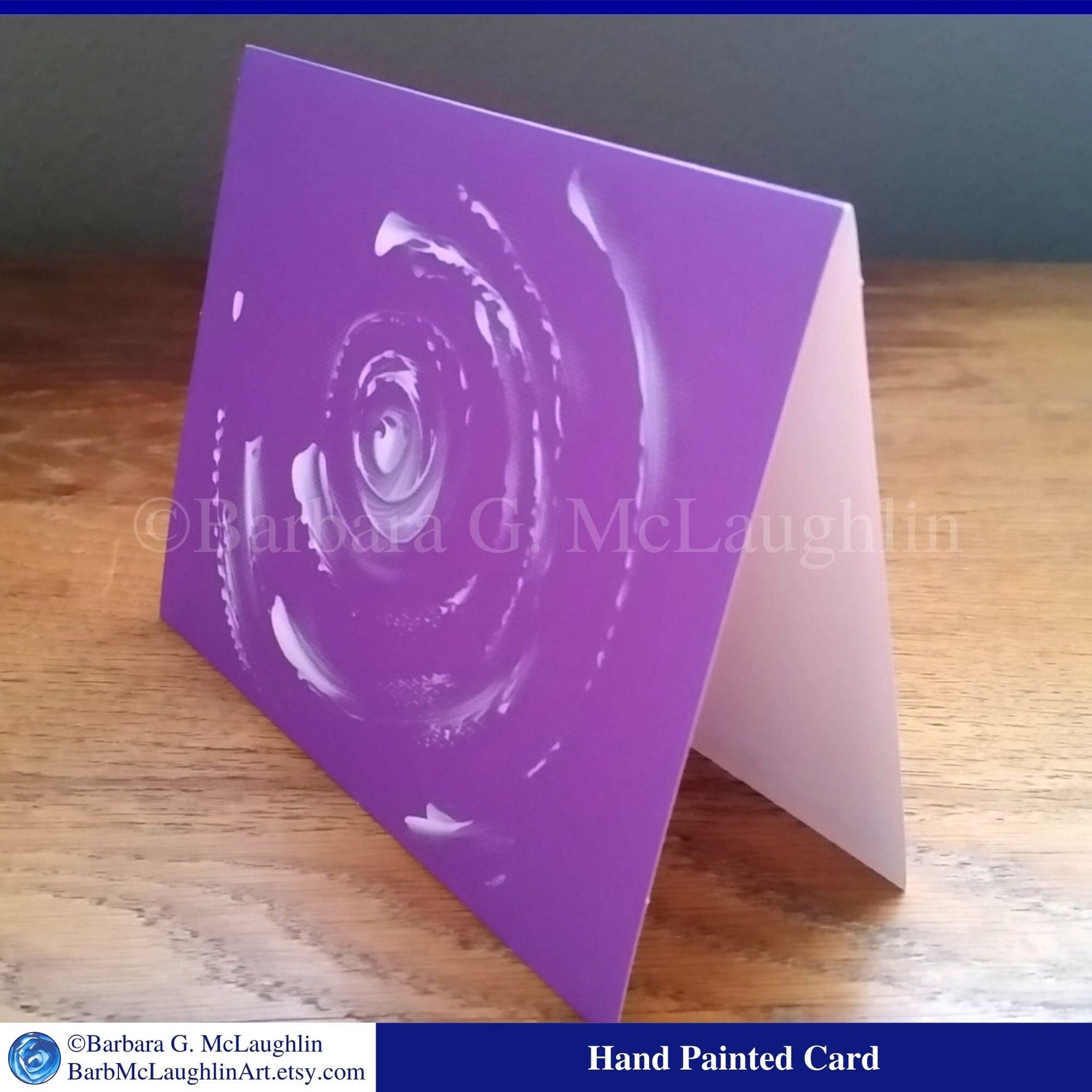 6 Hand Painted Cards. Blank Greeting Cards With Envelopes. Etsy