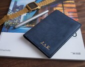 Leather passport holder and luggage tag, personalized passport covers, leather passport wallet, bridesmaid gift, groomsmen gift.