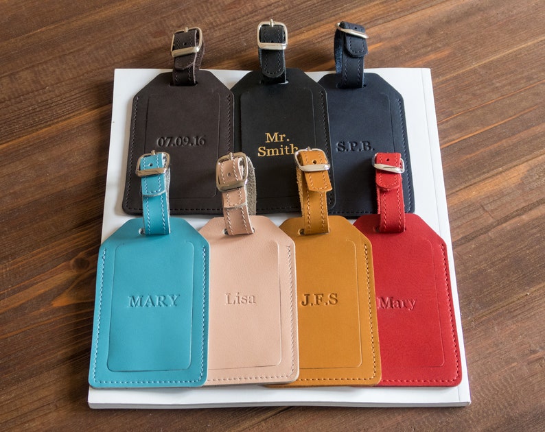 etsy custom luggage tags