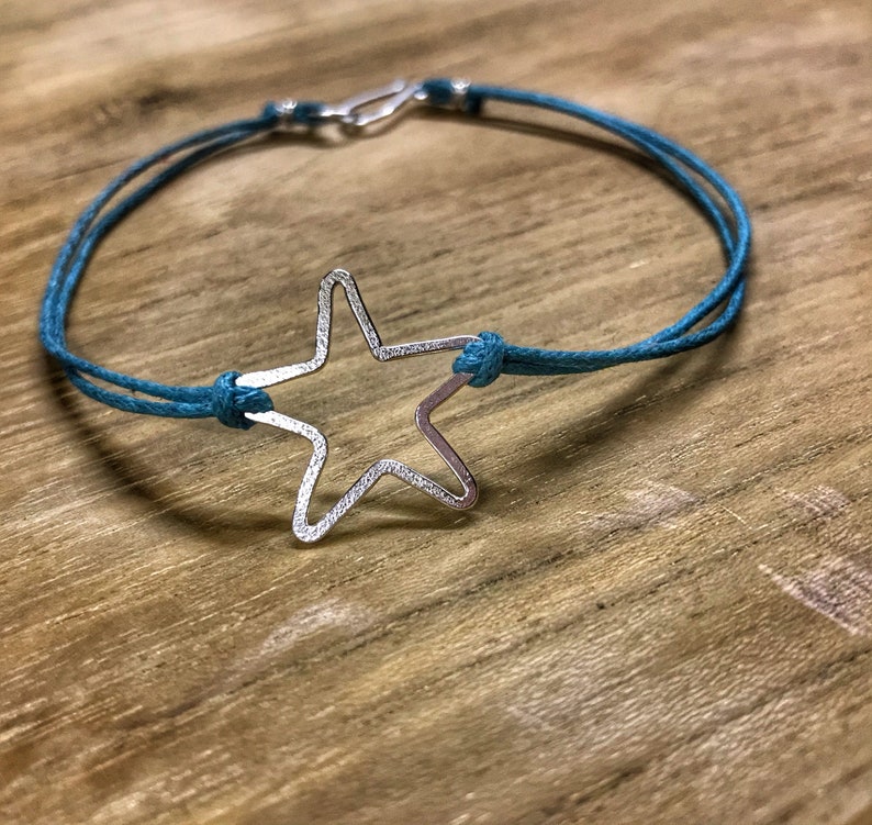 Star Friendship Bracelet Heart Friendship Bracelet Recycled Etsy