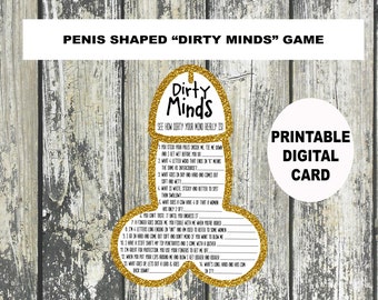 Dirty Minds Riddle Etsy