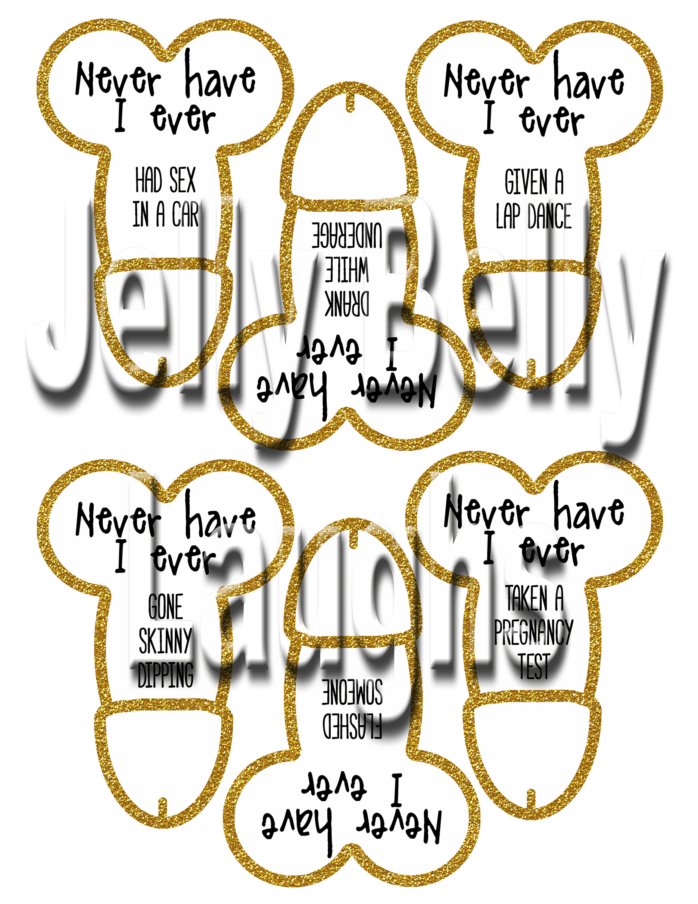 Never Have I Ever Naughty Party Game I've Never Game Etsy Australia