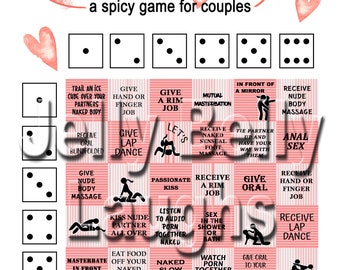 Couple Rim Job - Printable Sex Game Naughty Couples Game Adult Dirty Game - Etsy