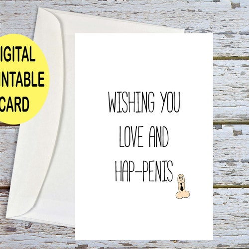 Naughty Bridal Shower Card Funny Bachelorette Party Card - Etsy Naughty Bridal Shower Card Funny Bachelorette Party Card - Etsy
