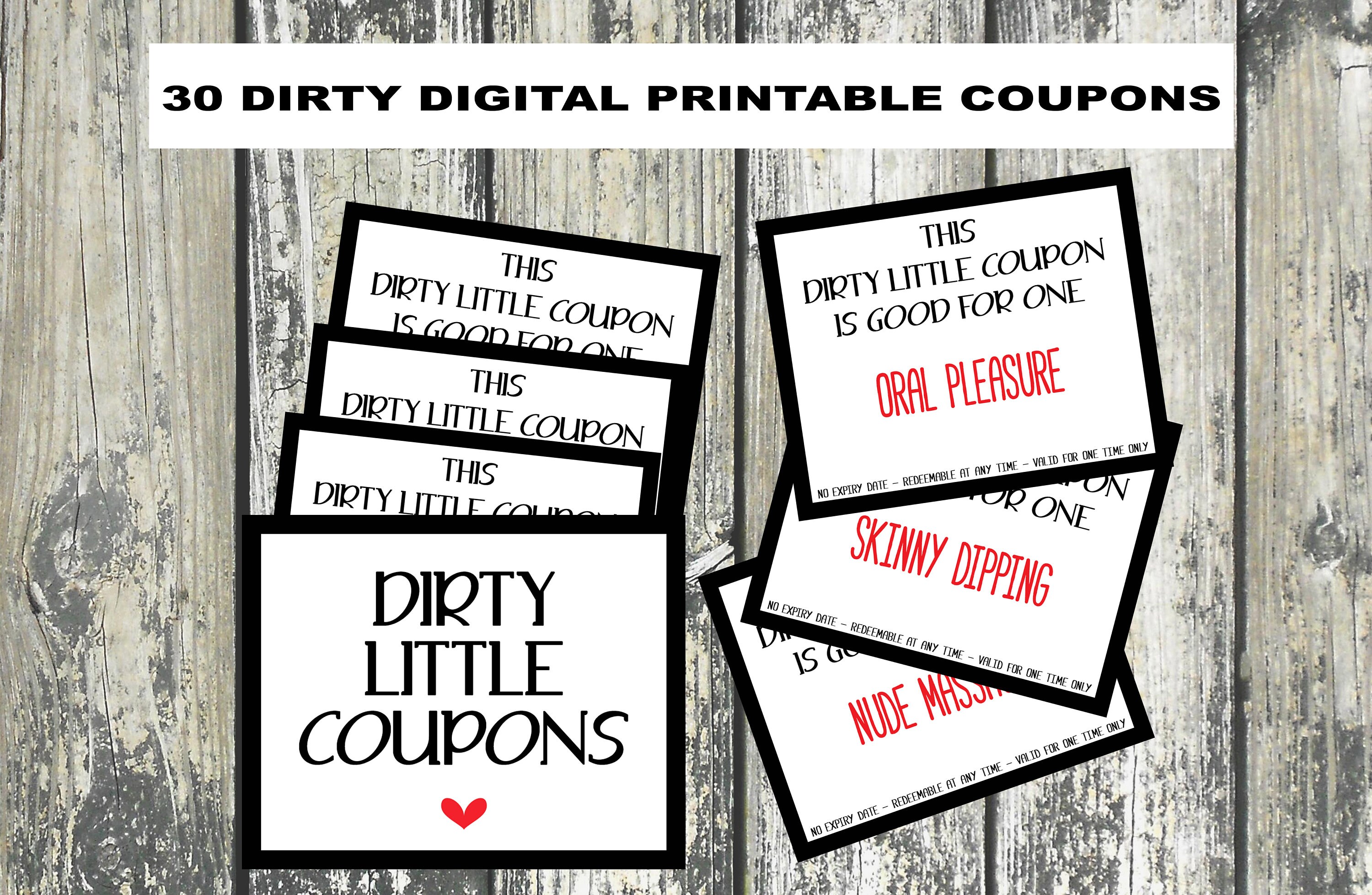 Dirty Love Coupons, Husband, Boyfriend, Him, Sexy Valentines Day Gift, Sex  Coupons for Christmas, Naughty Birthday Gift, Kinky, Printable 