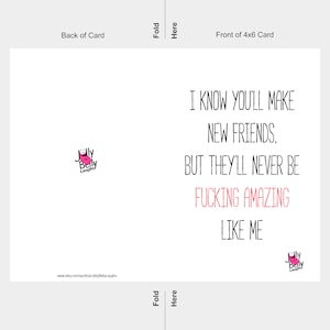 Friend Goodbye Card Sister Moving Away Sister Going Away - Etsy Australia