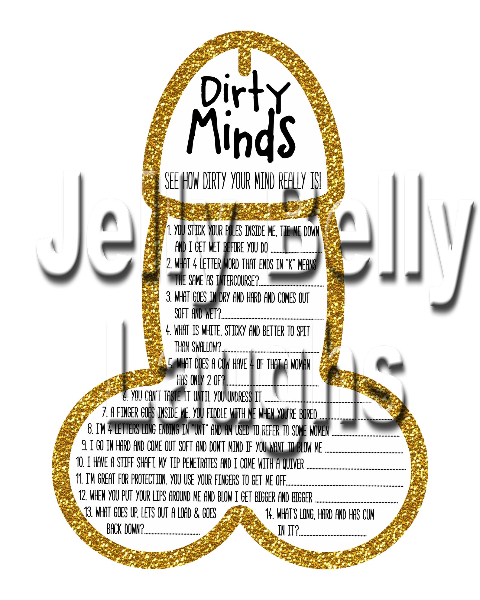 Dirty Minds Game Dirty Riddles Game Dirty What Am I Game - Etsy