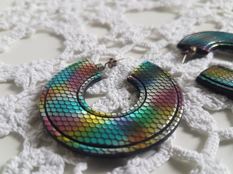 studs Vintage earrings from the 80s