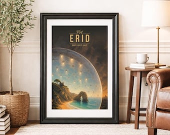 ERID * Travel Poster * Scenic Cinematic Wall Art