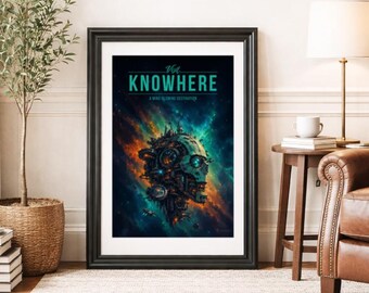 KNOWHERE * Travel Poster * Scenic Cinematic Wall Art