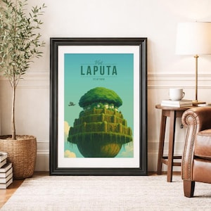 Laputa Poster - Etsy
