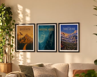 Wingleader Complete Trio — 3 Poster Set | Matching Wall Art Prints