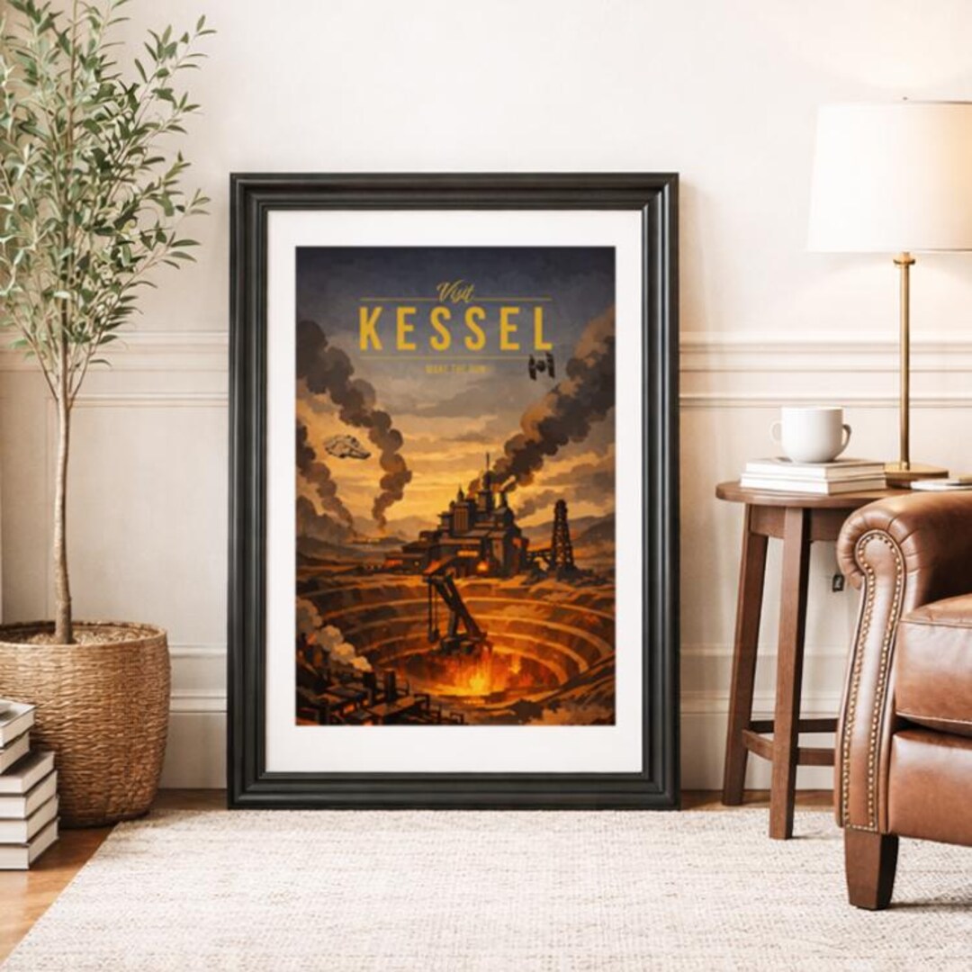 KESSEL * Galactic Travel Poster * Scenic Sci-fi Wall Art - Etsy