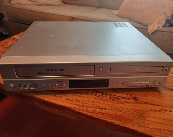 Polaroid VHS Dvd Player Combo Vcr Dvd Vhs Player Polaroid Etsy