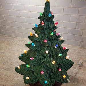 Vintage Ceramic Christmas Tree