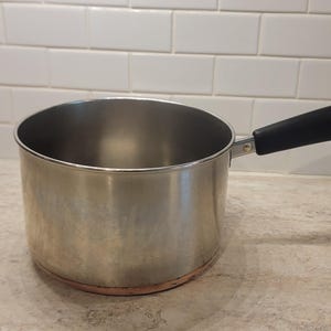 Vintage Revereware kopparbotten 3 liters kruka