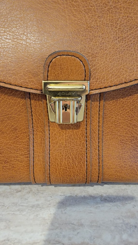 Velkommen regional mastermind Vintage Airway Homa Leather Messenger Overnight Carry-on Bag - Etsy