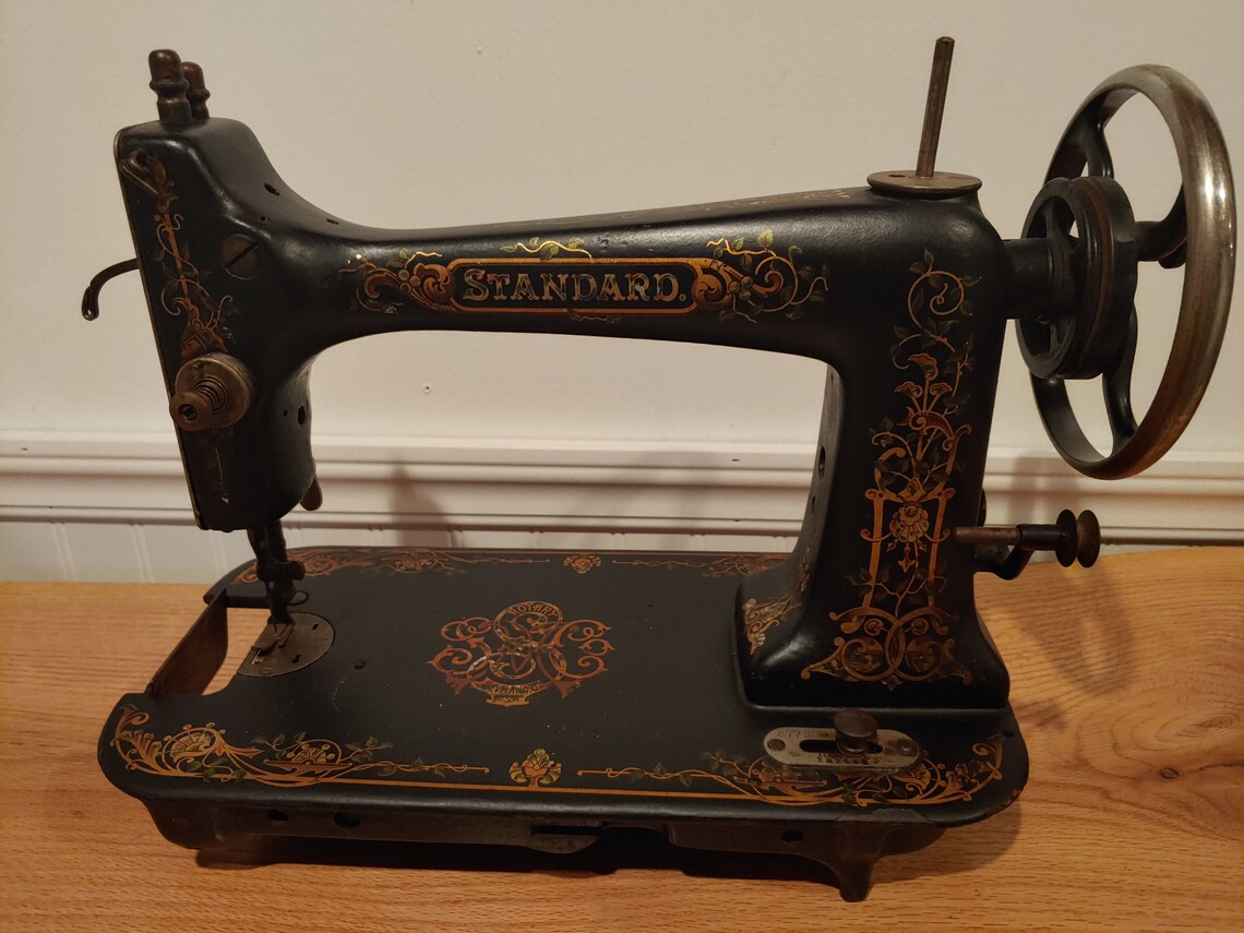 Antique Standard Co. Rotary Sewing Machine Circa 1900 Standard - Etsy